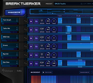 iZotope BreakTweaker Screenshot